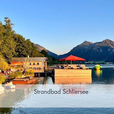 Seenaehe-Seeblick-Bergblick-Bio, Natur, Bleibe Am Berg Schliersee Exterior foto
