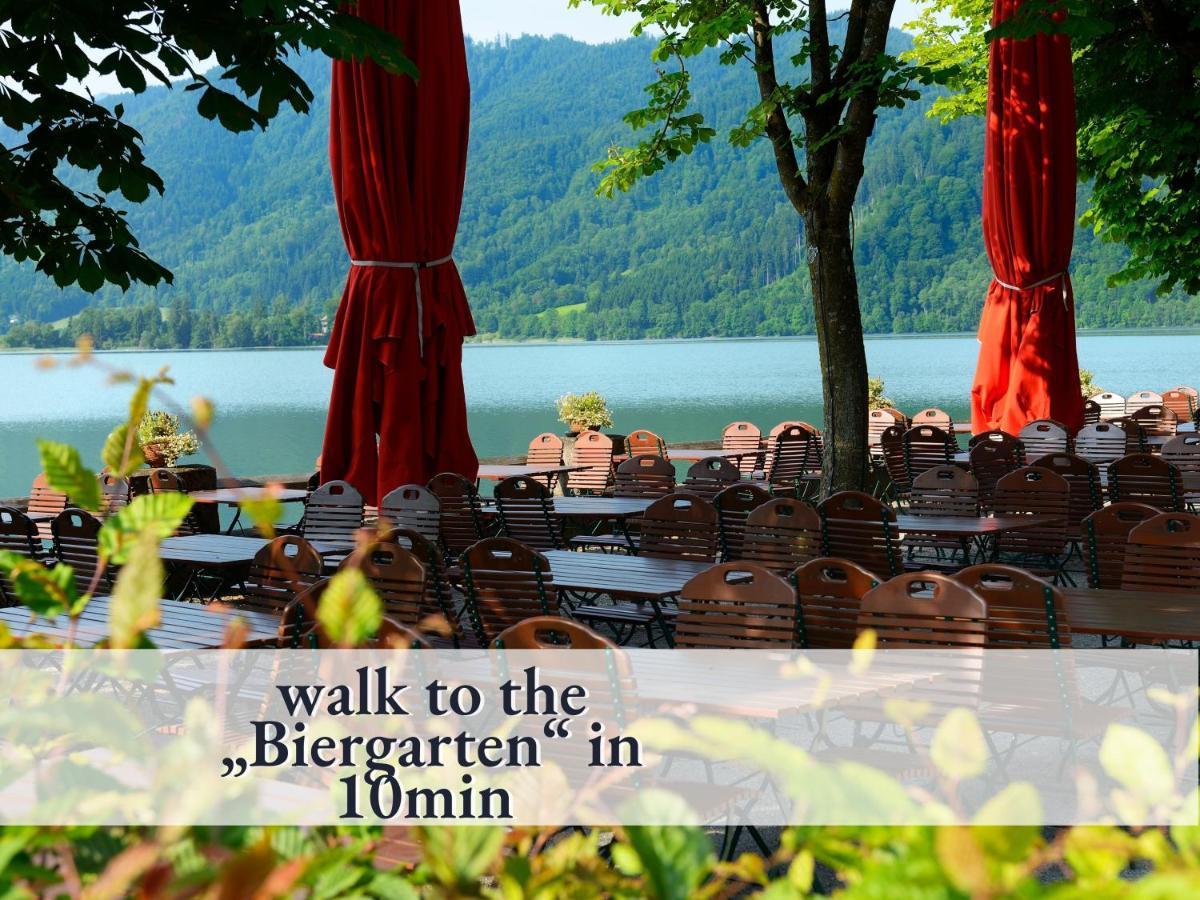 Seenaehe-Seeblick-Bergblick-Bio, Natur, Bleibe Am Berg Schliersee Exterior foto